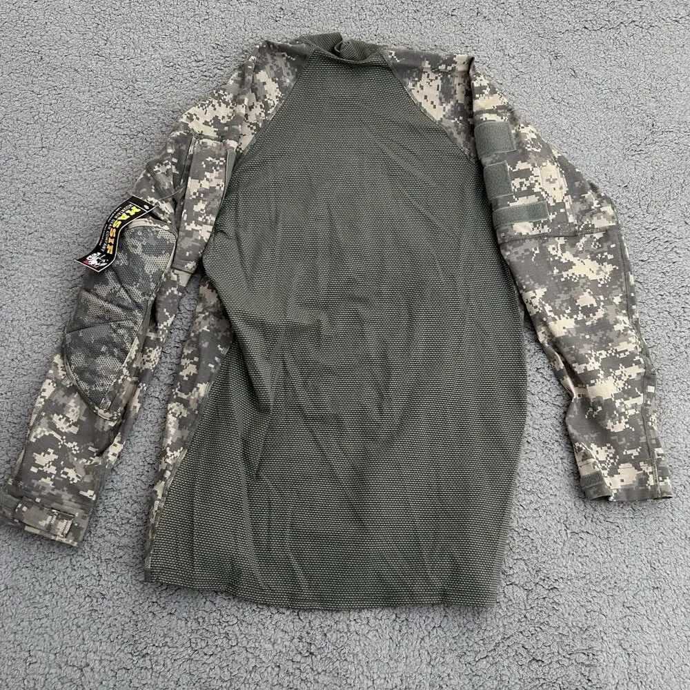 Massif US Military Army Combat Shirt Flame Res. Mens XL Camo Long Sleeve NWT - Picture 9 of 10